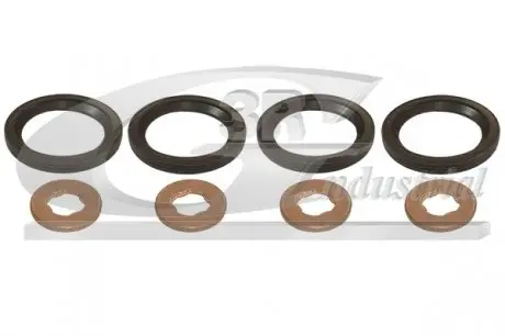 К-кт шайба форсунки (4шт) 7,6x15x1,53 + прокладка (4шт) Alfa Romeo Bmw Chevrolet Chrysler Citroen Fiat Ford Lancia Opel 3RG 81907