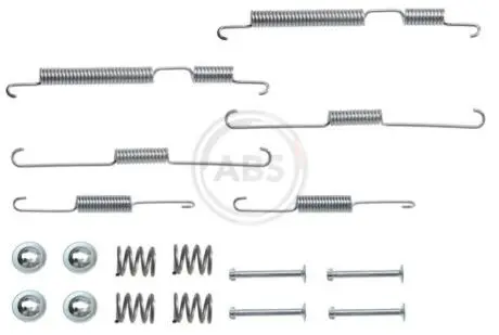 Монтажный комплект тормозных колодок A.B.S. 0024Q