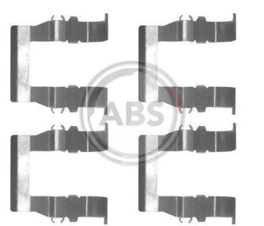 Комплект прижимных пружинок Mitsubishi A.B.S. 1194Q (фото 1)