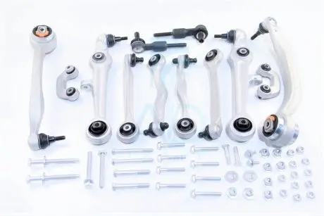 Комплект рычагов передней подвески Audi A6/Superb/Passat B5 (з тонким пальцем, 16 мм) A.B.S. 219902