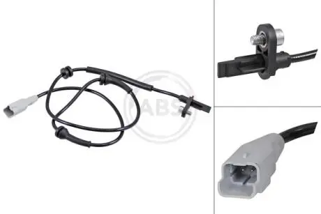 Датчик ABSзадн. Partner/5008/Berlingo/C4 10- A.B.S. 31218