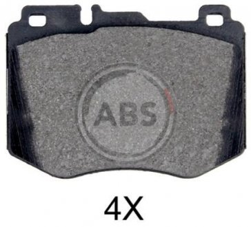 Тормозные колодки дисковые A.B.S. 35064