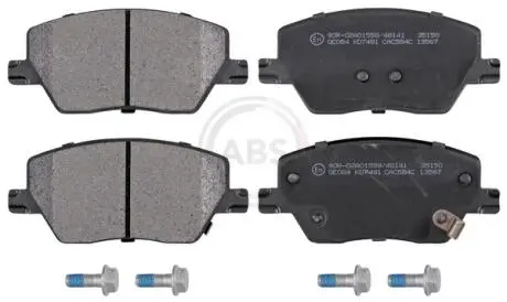 Тормозные колодки A.B.S. 35150