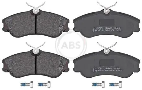 Гальмівні колодки передні Berlingo/Partner 1996-2001 A.B.S. 37152