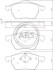 Гальмівні колодки дискові (1 к-т) A.B.S. 37514 (фото 1)