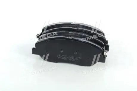 Тормозные колодки hyundai santa fe, передние A.B.S. 37522