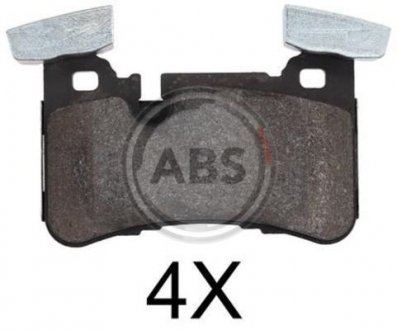 Тормозные колодки дисковые A.B.S. 37812 (фото 1)