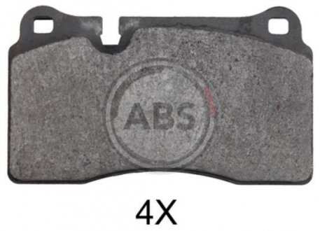 Тормозные колодки дисковые A.B.S. 37895 (фото 1)