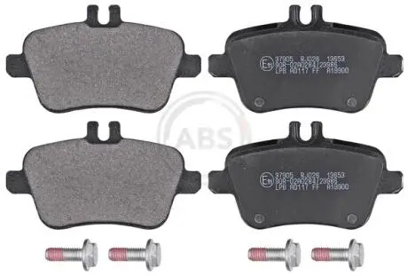 Тормозные колодки дисковые A.B.S. 37905