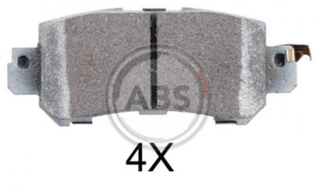 Тормозные колодки задние CX3/2/CX5 12- A.B.S. 37931 (фото 1)