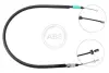 Трос ручного гальма зад. C4 Picasso 06- Л. (ел.гал.) (928/750) A.B.S. K16727 (4745Z7, 474634, 9676746080) (фото 1)