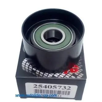 Натяжной ролик ремня ГРМ Tucson 2.0CRDi 04-, Santa FE 2,0-2,2CRDi 01-. ABA 25405732