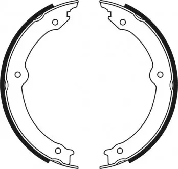 Колодки ручника lc200/lx570 ABE C02085ABE