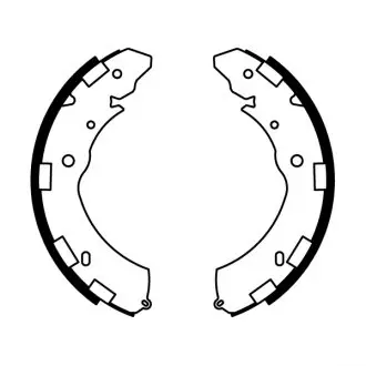 Колодки гальмівні барабанні ABE C05060ABE