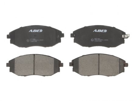 Тормозные колодки комплект ABE C10021ABE (фото 1)