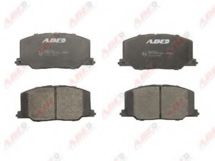 Тормозные колодки комплект ABE C12037ABE (фото 1)