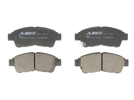 Тормозные колодки комплект ABE C12064ABE (фото 1)