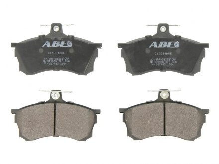Тормозные колодки комплект ABE C15034ABE (фото 1)