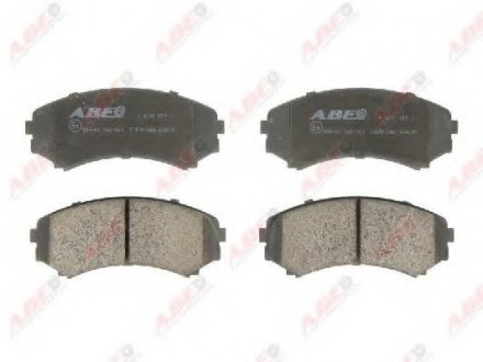 Тормозные колодки комплект ABE C15040ABE (фото 1)