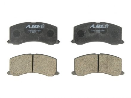 Тормозные колодки комплект ABE C18000ABE (фото 1)