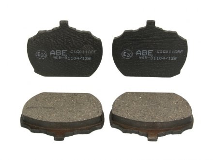Тормозные колодки комплект ABE C1G011ABE (фото 1)