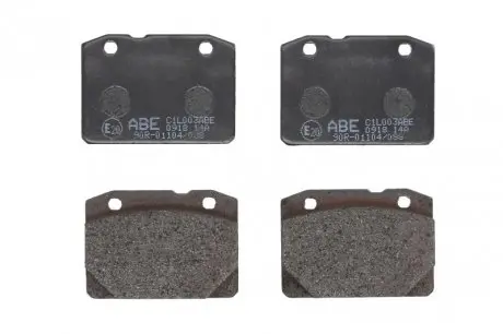 Тормозные колодки комплект ABE C1L003ABE