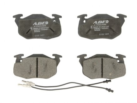 Тормозные колодки комплект ABE C1P005ABE (фото 1)