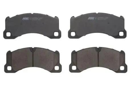Комплект гальмівних колодок передн, AUDI Q7 BENTLEY FLYING SPUR PORSCHE CAYENNE, MACAN, PANAMERA, PANAMERA SPORT TURISMO, TAYCAN, TAYCAN CROSS TURISMO, TAYCAN SPORT TURISMO 2.0-Electric 09.02- ABE C1W066ABE-P