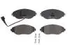 Комплект гальмівних колодок передн, AUDI A3, Q3 SEAT ALHAMBRA, IBIZA IV, IBIZA IV SC, IBIZA IV ST, LEON, LEON SC, LEON SPORTSTOURER, LEON ST, LEON/HATCHBACK, TARRACO 1.0-3.6 11.07- ABE C1W068ABE-P (3C0698151E, 3C0698151F, 3C0698151G) (фото 1)