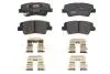 Комплект гальмівних колодок задн (з комплектуючими), HYUNDAI ACCENT IV, ELANTRA IV, ELANTRA V, ELANTRA VI, GETZ, GRANDEUR, HIGHWAY, I10 I, I10 II, I10 III, I20 ACTIVE, I20 II 1.0-Electric 09.99- ABE C20314ABE-P (583021RA30, 48413350A0, 48413341A0) (фото 1)