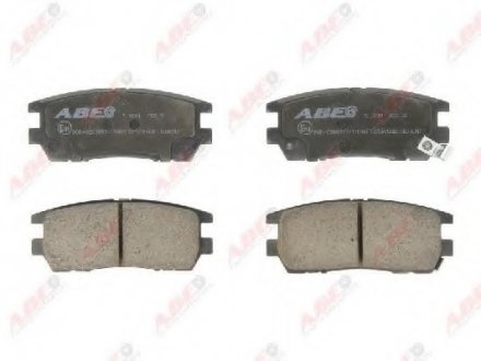 Тормозные колодки комплект ABE C25005ABE (фото 1)