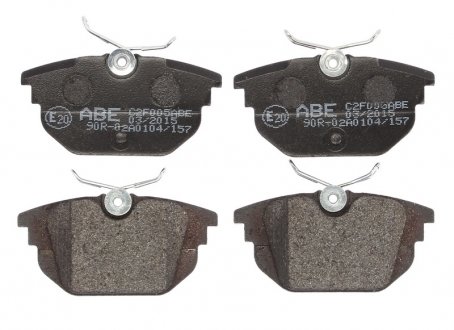 Тормозные колодки комплект ABE C2F005ABE (фото 1)