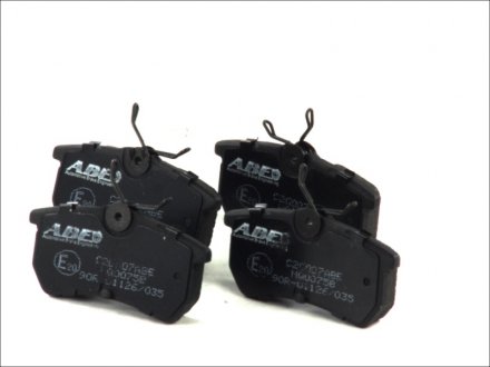 Тормозные колодки задние, комплект ABE C2G007ABE (фото 1)