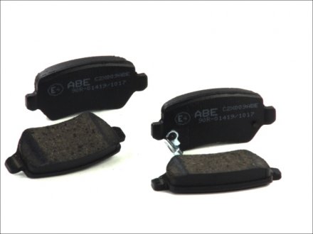 Тормозные колодки комплект ABE C2X009ABE (фото 1)