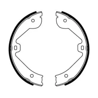 Тормозные колодки барабанные ABE CRW000ABE