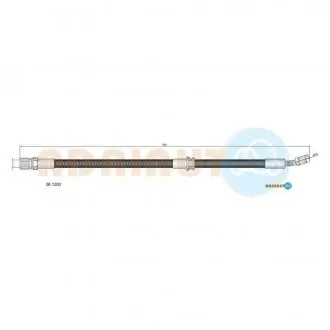 Шланг тормозной передний leganza 97- ADRIAUTO 06.1200