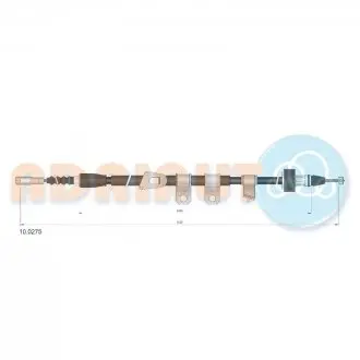 Тросик стояночного тормоза ADRIAUTO 10.0275