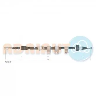 Тросик стояночного тормоза ADRIAUTO 10.0276