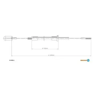 Трос зчеплення fiat daily -92 ADRIAUTO 1101051