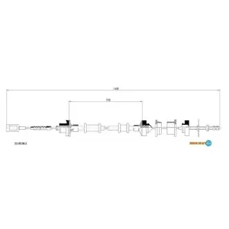 Трос зчеплення ADRIAUTO 1101181