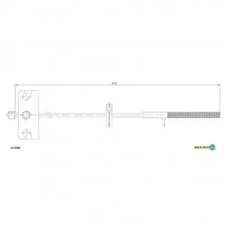 Трос зупиночних гальм ADRIAUTO 11.0266