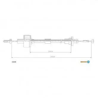 Трос зчеплення ADRIAUTO 130140