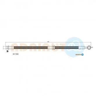 Шланг тормозной передний galant -96 ADRIAUTO 24.1254