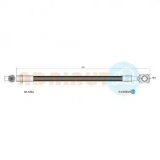 Шланг тормозн.задн.astra g zafira ADRIAUTO 33.1264