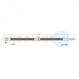 Шланг тормозной передний frontera b ADRIAUTO 33.1265