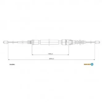 Тросик ADRIAUTO 3502281