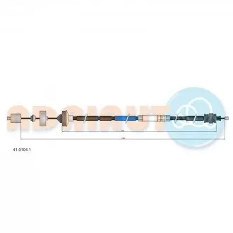 Трос зчеплення renault/laguna 2.0, 98- ADRIAUTO 4101041