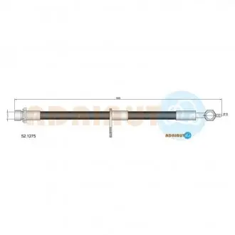 Шланг тормозной передний пр.yaris -05 ADRIAUTO 52.1275