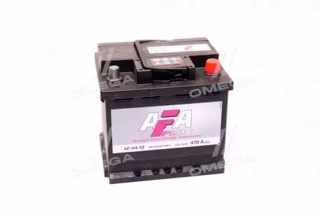 Аккумулятор 52Ah-12v (207х175х190), R,EN470 Afa 552 400 047