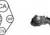 Комплект ремня ГРМ (помпа с прокл. + ремень + ролик) MEGANE I 1.6 96-99, MEGANE Scenic 1.6 96-99 AIRTEX WPK-157801 (фото 1)